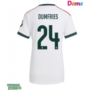 Real Madrid Denzel Dumfries #24 Replika Hjemmebanetrøje Dame 2026-27 Kortærmet
